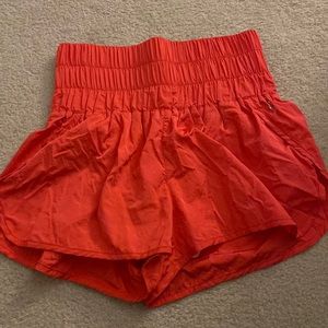 Free People shorts: small, color coral